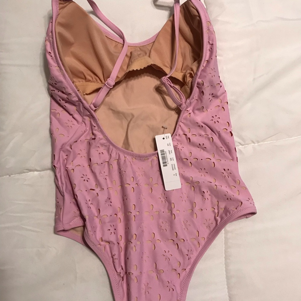 JCrew one piece laser cut swimsuit